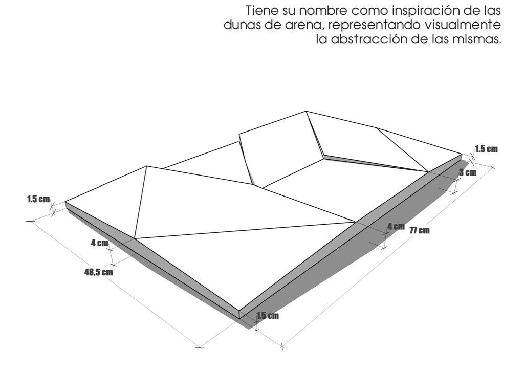 DUNES M2 (3 pz : 1,12 m²)