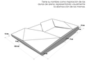 DUNES M2 (3 pz : 1,12 m²)