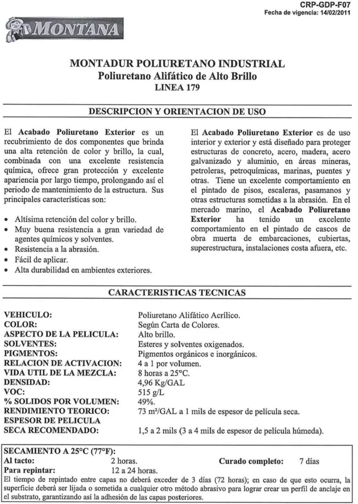 MONTADUR ACABADO POLIURETANO GRIS RAL 7042 GAL KIT MONTANA