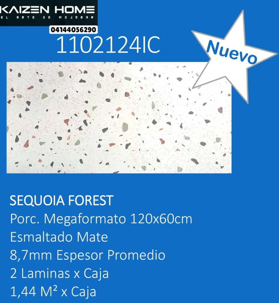 MEGAFORMATO SEQUOIA FOREST 120*60 CAJA 1.44MT2