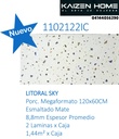 MEGAFORMATO LITORAL SKY 60X120CM M2