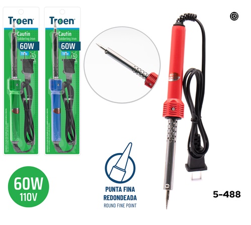 CAUTIN ELECTRICO 60W TIPO LAPIZ 5-488