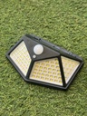 APLIQUE LED CON PANEL SOLAR Y SENSOR DE MOVIMIENTO 