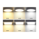 Panel Led Empotrar Cuadrado 6500K 85-265V 9W 14.5X14.5cm ZX