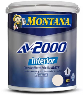 AV-2000 INTERIOR BLANCO OSTRA GAL MONTANA 