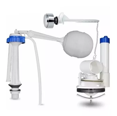 HERRAJE PARA WC DE BOTON LATERAL GRIVEN 2"