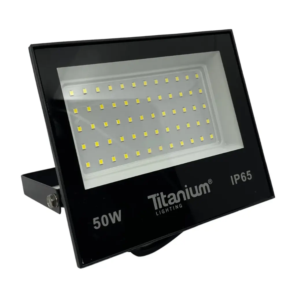 REFLECTOR LED 50W TITANIUM 6500K IP65