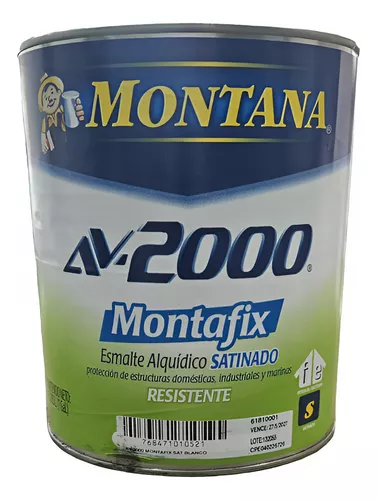AV-2000 MONTAFIX SATINADO NEGRO GAL 