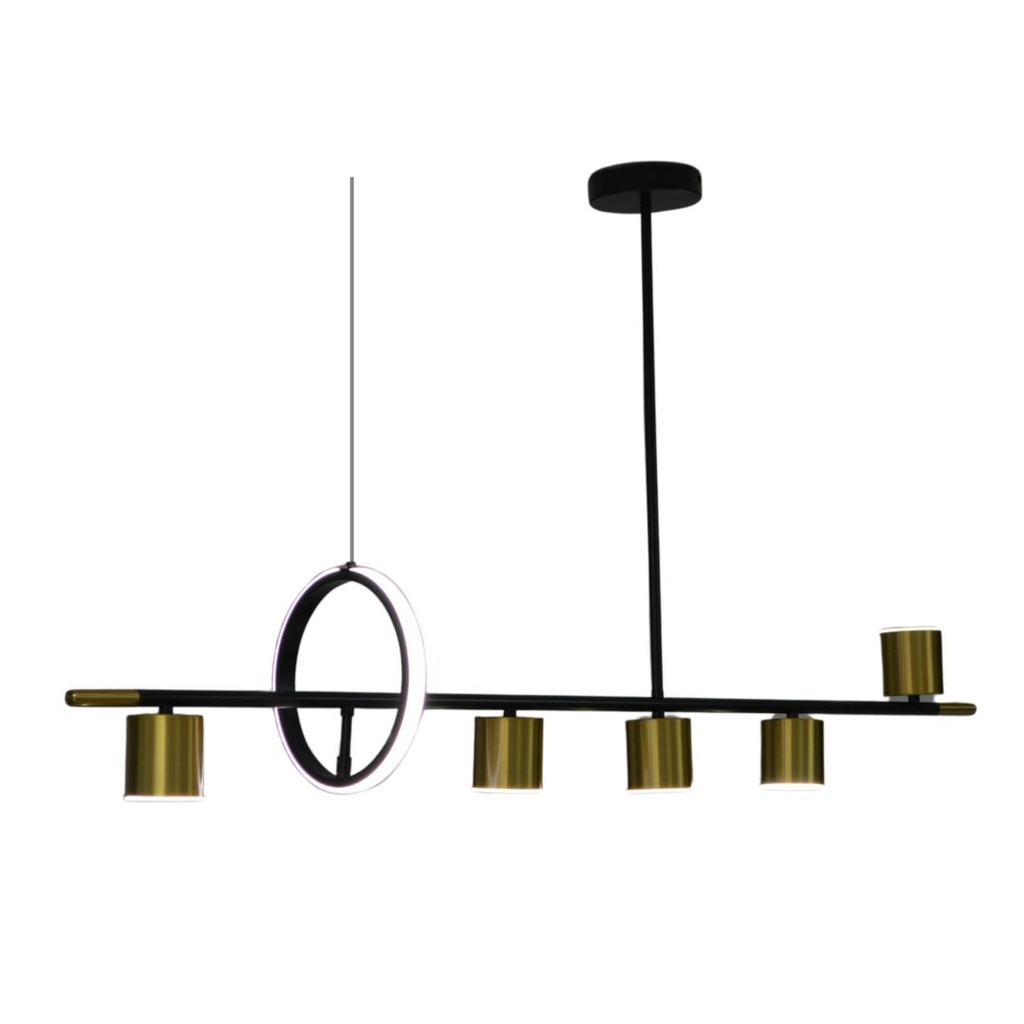 LAMPARA COLGANTE 38W 3 TONOS 85-265V 1936 120CM 