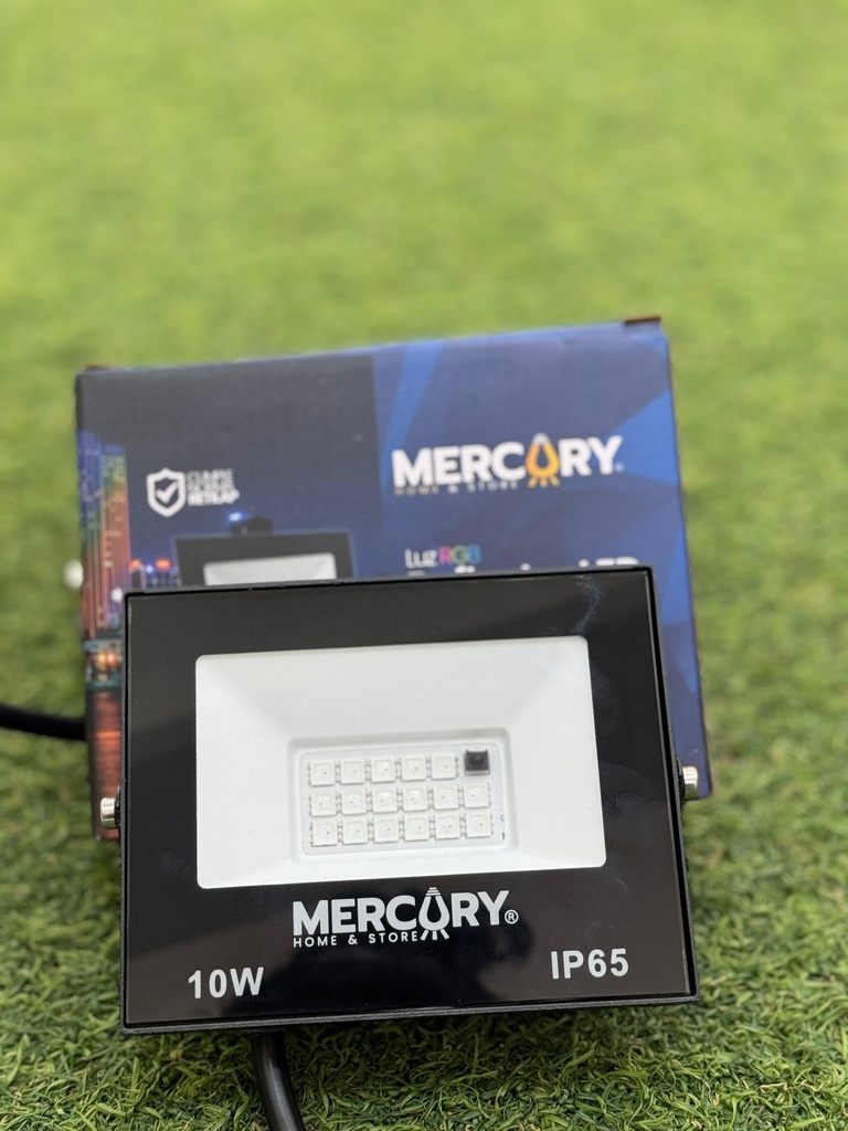 REFLECTOR LED 10W RGB CON CONTROL MERCURY 