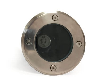 APLIQUE PARA PISO EMPOTRABLE IP67 PARA GU10 110X113MM CON SOCATE  AI