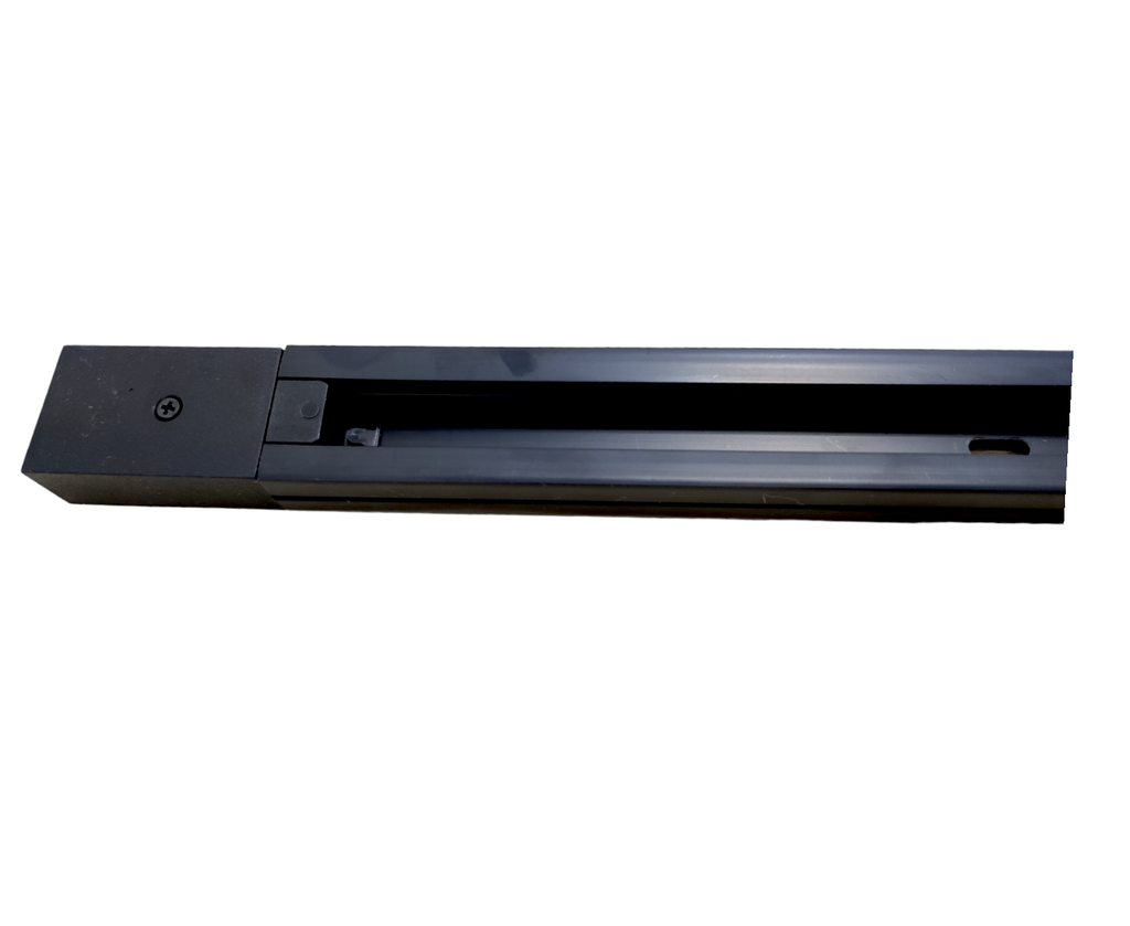 RIEL TRACK LIGHT 1MT NEGRO LUMISTAR