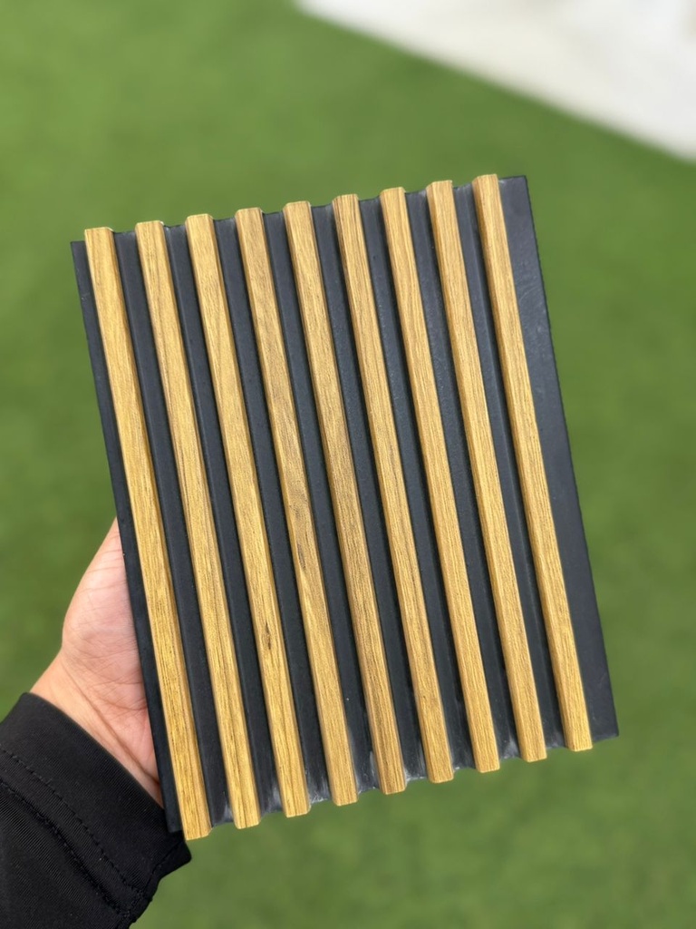 WALL PANEL ACANALADO DELGADO WPC PINO 12.5CM (2.90x12.5x1.2CM) PZA