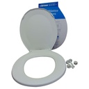 TAPA ASIENTO SANITARIO BASIC BLANCO 17" GRIVEN 7-232