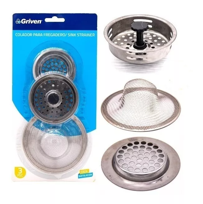 COLADOR PARA FREGADERP 3 PIEZAS GRIVEN 4-235