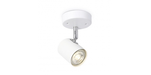 APLIQUE LAMPARA DE SOBREPONER TECHO DIRIGIBLE 15W 3000K BLANCA