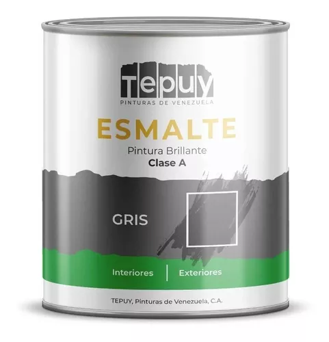 Esmalte GRIS 1/4 Gal Tepuy