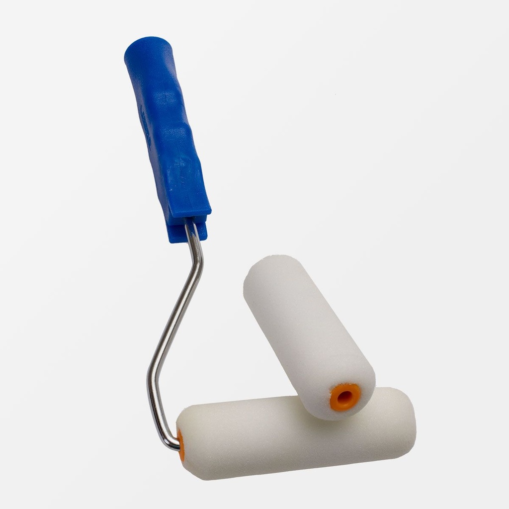 MINI RODILLO 4" CROMADO CEBRA 