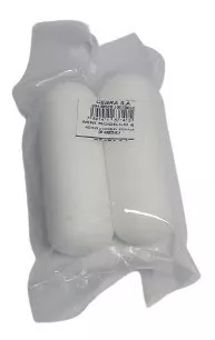 REPUESTO ALMOHADILLAS MINI RODILLO 4 CEBRA EMP 2UNID
