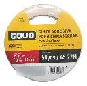 TIRRO 19MM CINTA ADHESIVA PARA ENMASCARAR 3/4 X 46MTS COVO 5-711