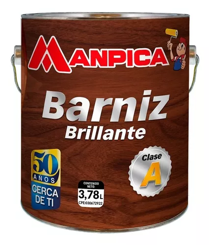 BARNIZ TRANSPARENTE GALON NATURAL MANPICA  