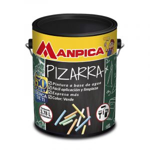 PINTURA PARA PIZARRA GAL NEGRO MANPICA    