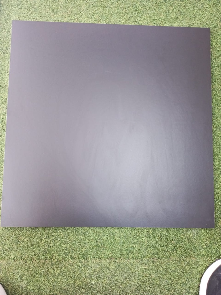 Porcelanato Unicolor Negro Matte 60x60 4 Piezas CAJA 1.44m2