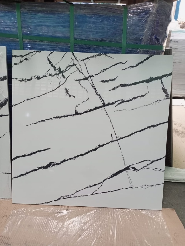PORCELANATO INKJET MARMOLEADO CALACATTA DARK 60X60CM CAJA 1.44MT2