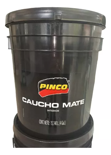 PINCO CAUCHO MATE BLANCO CUÑETE 4GAL MONTANA 