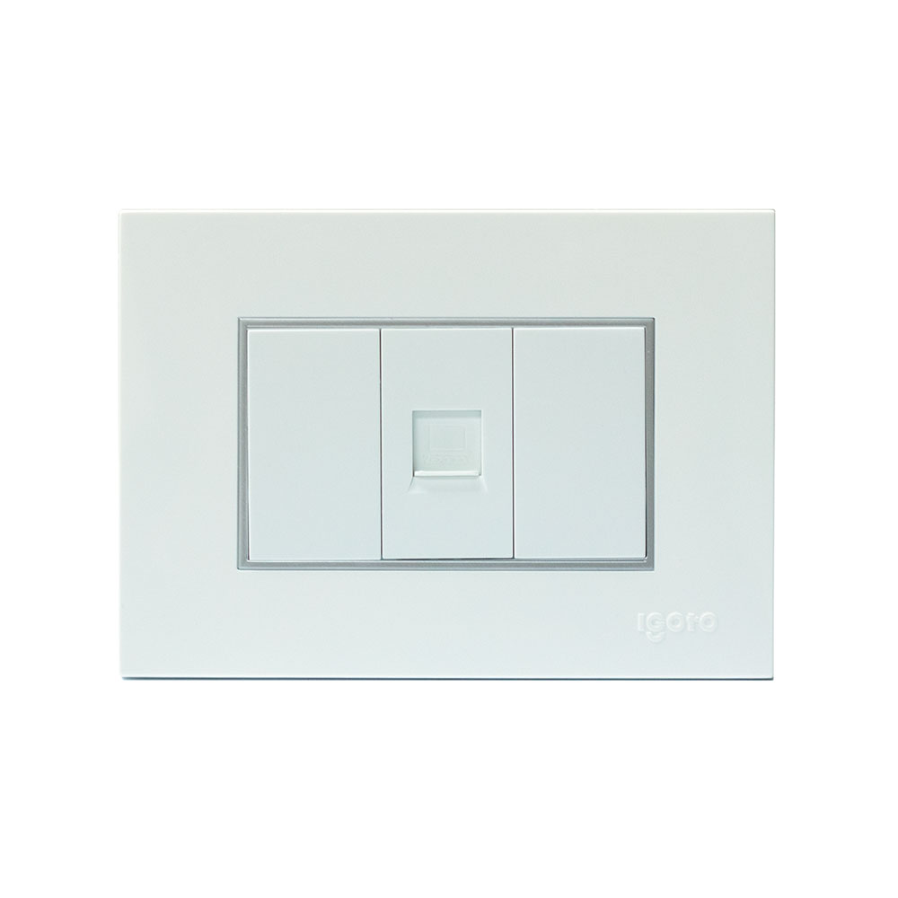 TOMA PARA PC SERIE Z BLANCO IGOTO