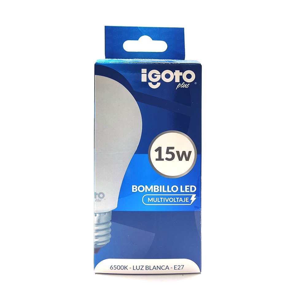Bombillo LED 15W 6500K E27 IGOTO 