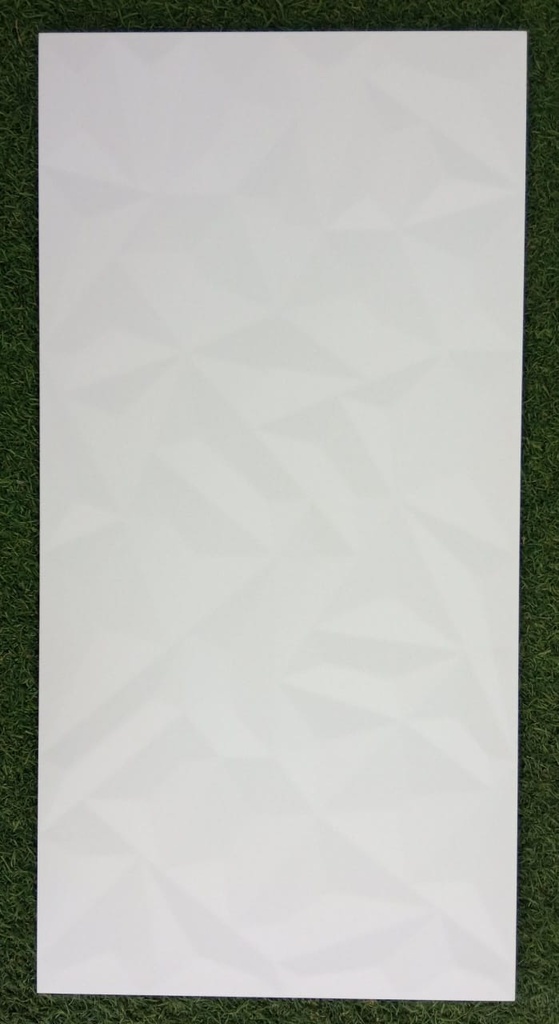 Ceramica Rect Texturizada Poly White 300x600 8 Piezas CAJA 1.44M2