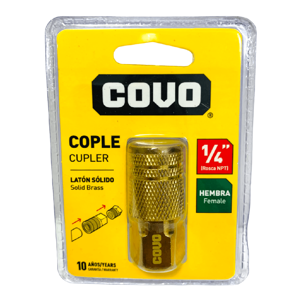COPLE HEMBRA 1/4" COVO