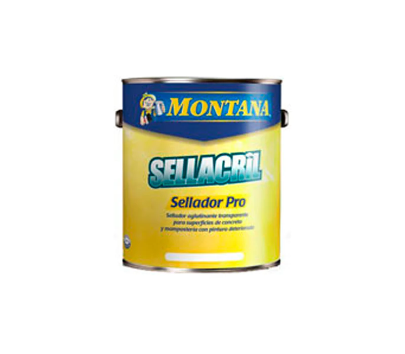 SELLACRIL SELLADOR PRO TRANSPARENTE PAREDES VIEJAS GAL MONTANA 60M2