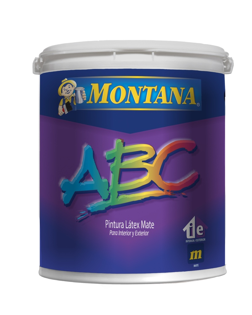 ABC EMULSIONADA MATE NEGRO   GAL MONTANA