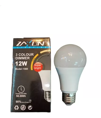 [03-604] Bombillo LED 3 Tonos 12W E27 1560 ZX