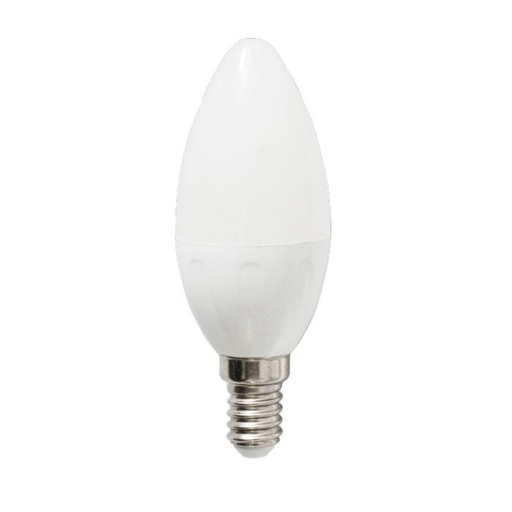 [AX040105] BOMBILLO TIPO VELA C37 7W 80LM 85-265V 6000K 30000H AX
