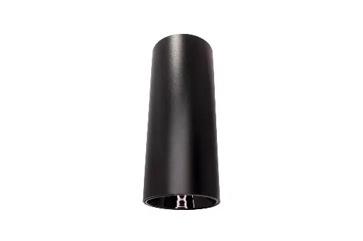 [AI-SRD02-BK] APLIQUE DE SOBREPONER FIJO PARA TECHO NEGRO 55*110MM BASE PARA GU10 AI