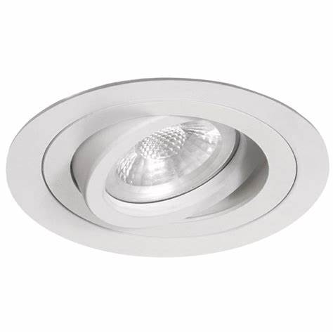 [LD-1553] LAMPARA OJO DE BUEY REDONDO BLANCO GU10