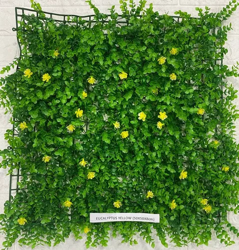 [EUCAYELLOW] FOLLAJE FLORES AMARILLAS MODELO EUCALYPTUS YELLOW 50X50