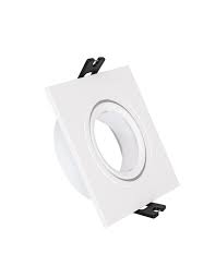 [LD-1555] LAMPARA OJO DE BUEY CUADRADO BLANCO