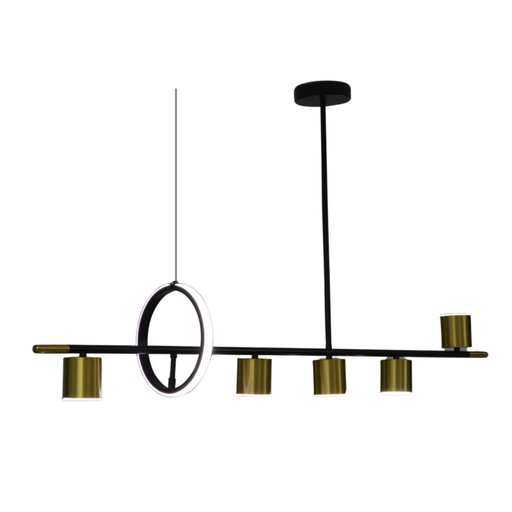 [03-1094] LAMPARA COLGANTE 38W 3 TONOS 85-265V 1936 120CM 