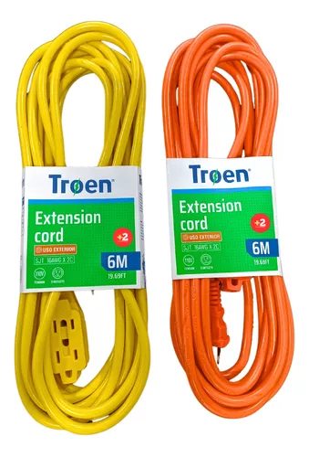 [A136-RO2723-6] EXTENSION ELECTRICA 2x16 6MTS TROEN 4-020