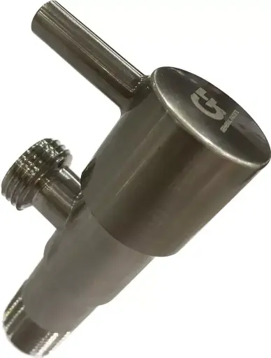 [GF-LLALUJO12] LLAVE DE ARRESTO 1/2" DE LUJO ACERO INOXIDABLE GF