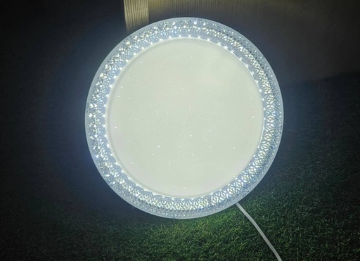 [LD-1814] LAMPARA RENDONDA PLAFON LUZ BLANCA 80W 