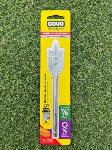 [CV-FWD-708] MECHA PLANA P/MADERA 7/8" COVO
