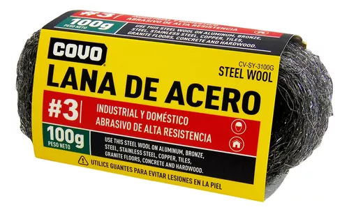 [CV-SY-3100G] LANA DE ACERO #3 100GR COVO 6-903