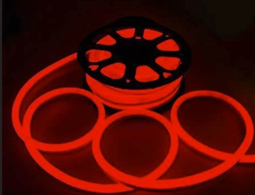 [CNF50MT01] CINTA LED NEON FLEX 50MT 110V 16x8MM ROJO INCLUYE CONECTOR