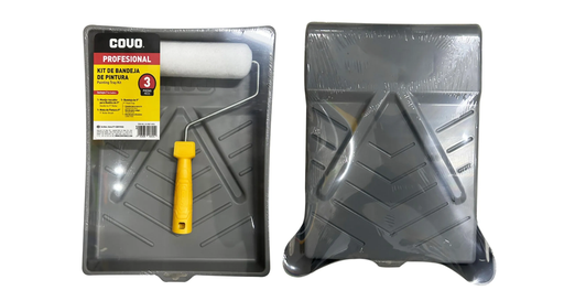 [CV-PSET-3PCS] KIT BANDEJA RODILLO 9" 3PIEZAS COVO 8-149