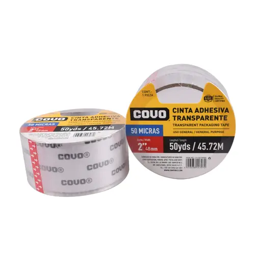 [CV-SCT4850] CINTA ADHESIVA TRANSPARENTE 45MT EMBALAR COVO 9261 5-712